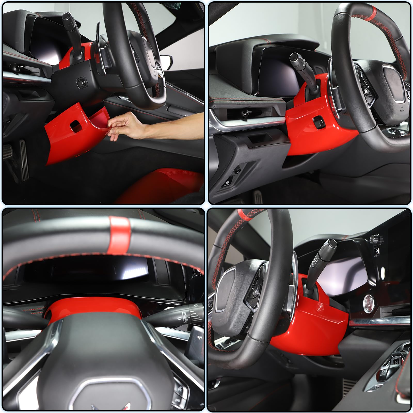 Amazon | ハンドルベース下部トリムカバー Chevrolet Corvette C8